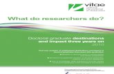 What Do Researchers Do