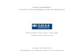 SRM B.tech Part-Time Curriculum[1]