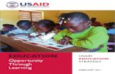 USAID EDucation Strategy Feb 2011 - 2015