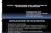 Stats- Sampling Scope & Limitation
