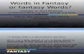 Words in Fantasy.oo