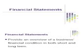 U4 Financial Statements