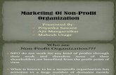 Final Marketing of Non-Profit ion