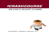 The Crash Course on Child Injury Claims eBook