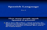 Spanish Language Presentation
