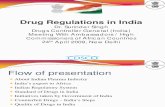 Drug Regulations in India Dr Surinder Singh