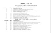 Ch21 Accounting for Leases