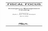 Emergency Management Funding in Michigan - 2002