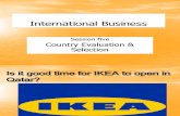 Session 5 - Country Evaluation & Selection - Spring 2011