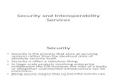 Security and Interoperability Services
