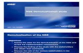 NSE Demutualization Study - Stakeholders' Workshop 1 (2) [Compatibility Mode]