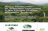 Group Certification: an Important Instrument in the Climate Change Mitigation Toolbox