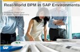 Sapphire Now Presentation on SAP BPM Use Cases