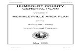 McKinleyville Area Plan as Part of the Humboldt Local Coastal Program, Volume 2