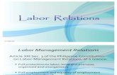 Labor Relations, Collective Bargaining, Contract Negotiating and Health & Safety - FINAL
