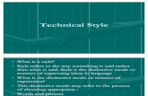 Technical Style