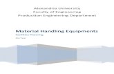 Material Handling Equipment From Site