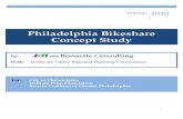 Philadelphia Bike Share Concept Study Feb 2010