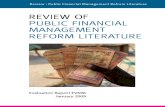 Review Pub Finan Mgmt Reform Lit[1]