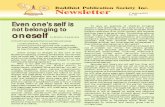 Buddhist Publication Society Newsletter 63