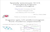 Oleg Starykh, Andreas Schnyder and Leon Balents- Spatially anisotropic S=1/2 Heisenberg Kagome antiferromagnet