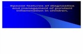 Special Features of Diagnostics and Management of Purulent Inflammation in Children.