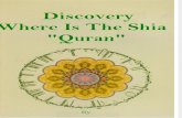 Discovery Where Is The Shia Quran By Shaykh Mufti Afzal Hoosen Elias