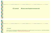 3901803 Cost Ascertainment