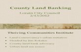 Lorain City Council Land Banking 2-13-2012