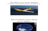 World First Solo Flight ++