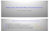 Statistics- Discrete Probability Distributions