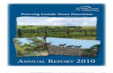2010 Annual Report Tri-Valley Conservancy Newsletter
