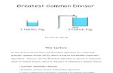 Greatest Common Divisor (discrete math )