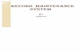 Ppt Ofrecord Maintenance Rms