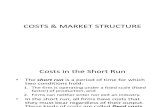 Costs & Market Structure