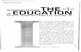 Acknowledging the I in Education