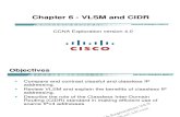 Ccna Exp2 - Chapter06 - Vlsm and Cidr