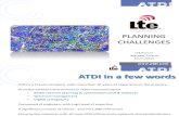 Atdi Lte Planning Challenges