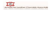 {{{{ the American Leather Chemists Association }}}}