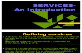 Services an Intro