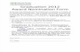 Grad Award Nominations