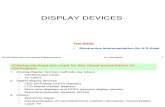 Display Device Ppt