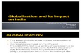 Globalization and Its Impact on India
