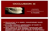Occlusion II