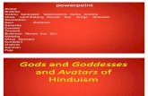 Gods Goddesses and Avatars