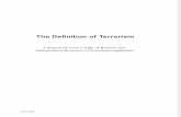 The Definition of Terrorism