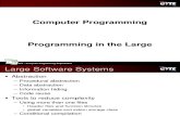 C programming language - ProgrammingInLarge