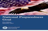 DHS National Preparedness Goal, September 2011