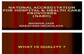 Natonal Accreditation for Hospital & Health Care Providers (Nabh)