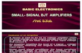 PGDST 07 Small-signal BJT Amplifiers